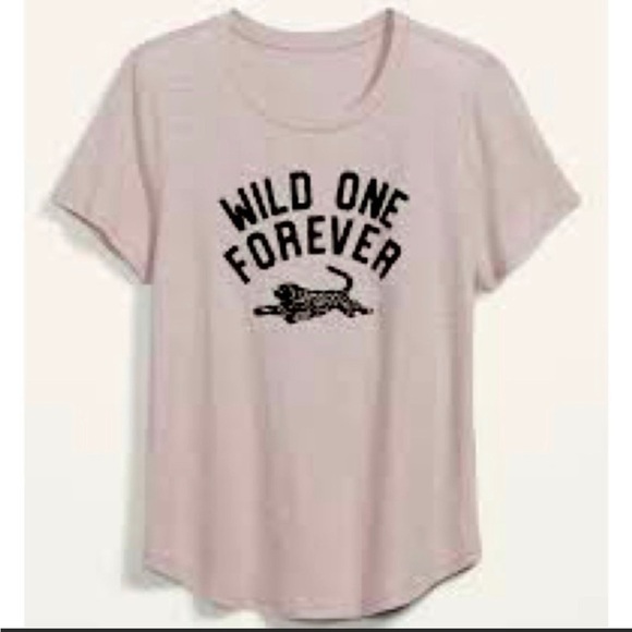 Wild one forever old navy tshirt size medium nwt - Picture 1 of 2